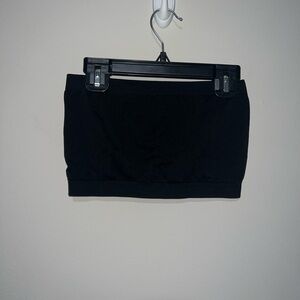 Black Tube Top Black tube top bando cropped size small